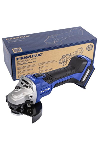 RAWLPLUG Polizor unghiular 18V 125MM, cu viteză reglabilă, fără fir