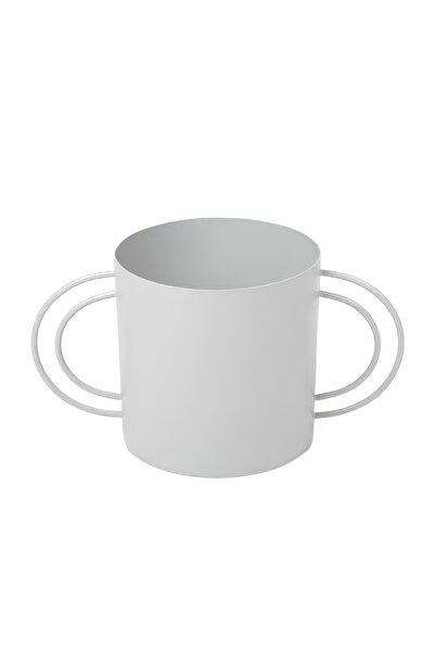 Blends وعاء نباتات رمادي من أزها