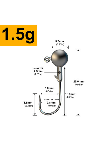 Choice 30pcs 1.5g MrLurion 30pcs 1g 2g 3g 5g 10g 14g 18g 22g 25g 28g Fishing ...