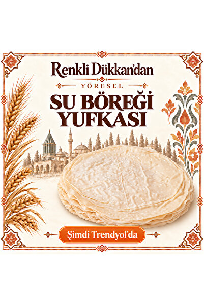 Renkli Dükkan2 Su Böreği Yufkası 8 Adet