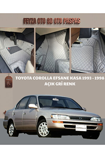 FEYZA OTO TOYOTA COROLLA EFSANE KASA SERİSİ 1993 - 1998 ARASI 8D PREMİUM KAYM...