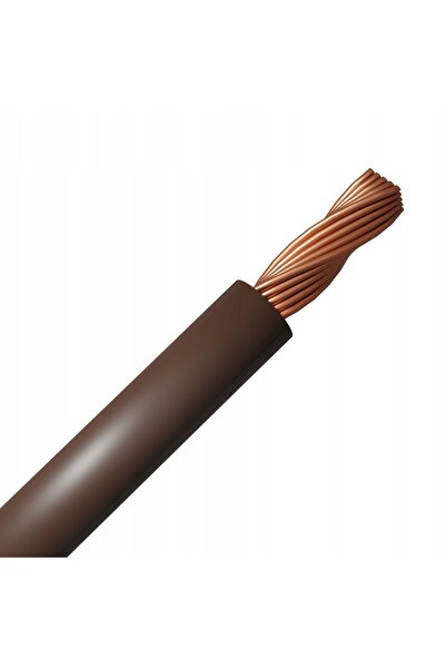 NO BRAND Cablu LgY flexibil 4 750V Maro (H07V-K)-10m