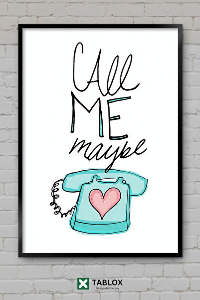 tablomaxtbx Call Me Maybe Carly Rae Jepsen Melodie Muzică pop Tablou decorati...