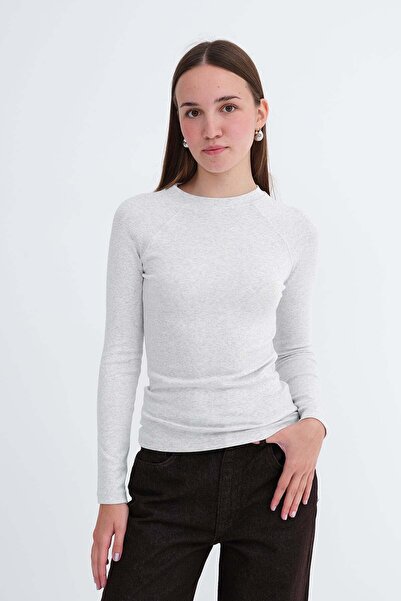 Addax Long Sleeve Modal Blouse B06098
