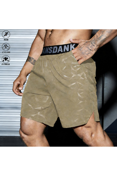 Choice EurUS S Khaki Men Running Shorts Summer Sportswear Male Football Cloth...