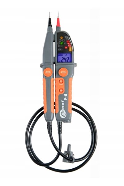 SONEL P-6 1000V AC/DC INDICATOR DE TENSIUNE BIPOLAR IP65 CAT IV/CAT III