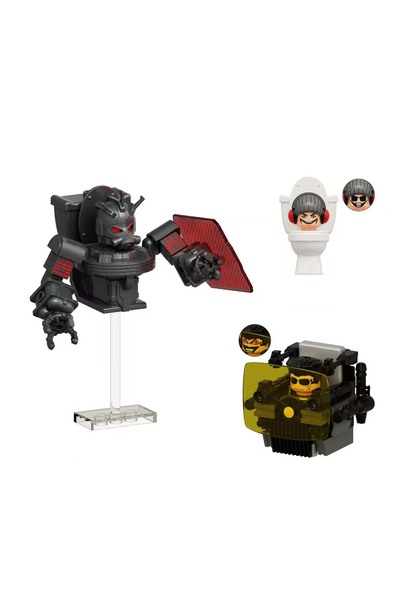 BANDAI KDL828 2026 New Skibidi Toilet Man Figures Blocks TvMan Titan Camerama...