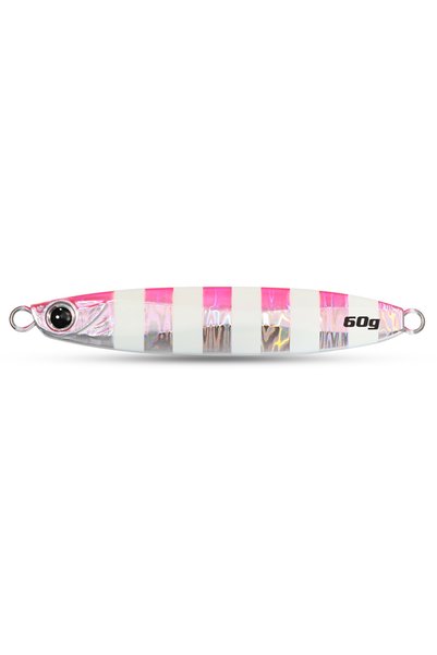 Choice 60 جرام Pink Glow Zebra JIGGINGPRO Coltsniper جيغ معدني 35 جرام 45 جرا...