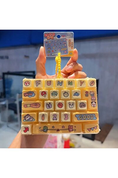 BANDAI AA--3 *Candy Color Keycap Keychain Cute Cartoon 26-key Aecompression K...