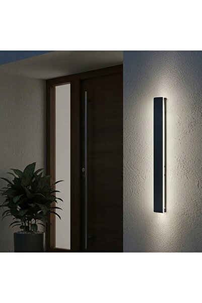 Kobi Aplică de perete de exterior pentru grădină, alungită, LED 12W, 60cm, 40...