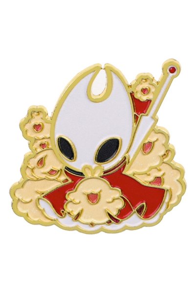 Choice 4 Hollow Knight 4 Styles Enamel Pin Set Cute Game Character Metal Broo...
