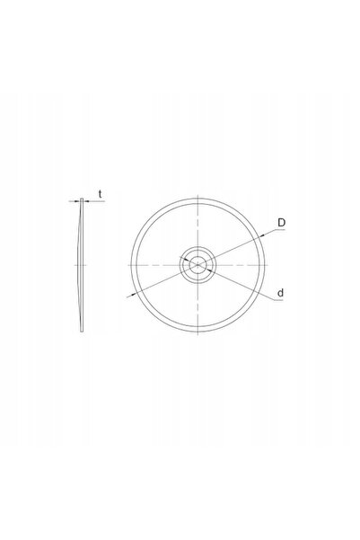 RAWLPLUG R-POK Șaibe rotunde din oțel de 76 mm, 100 bucăți/pachet