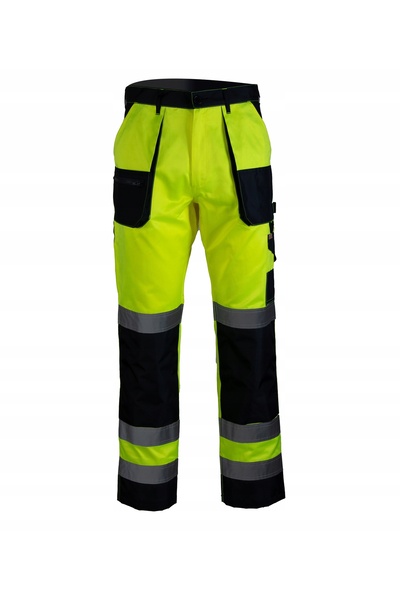 Brixton Pantaloni de siguranță cu lumini intermitente FLASH galben/gri 64
