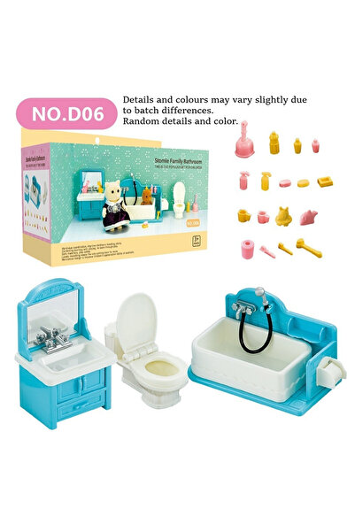 Choice D06 Forest Animal Family Dollhouse Furniture 1/12 Miniature Toys Girl ...