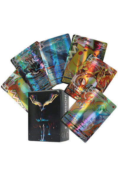 Choice 100Vmax 60/100Pcs Pokemon Cards English Version MEGA GX Vmax TAG EX Pr...