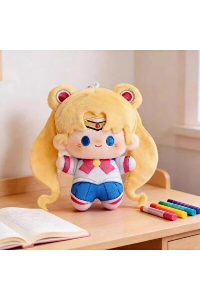 BANDAI دمية محشوة صغيرة على شكل شخصية سايلور مون تسوكينو أوساجي من الأنمي الي...