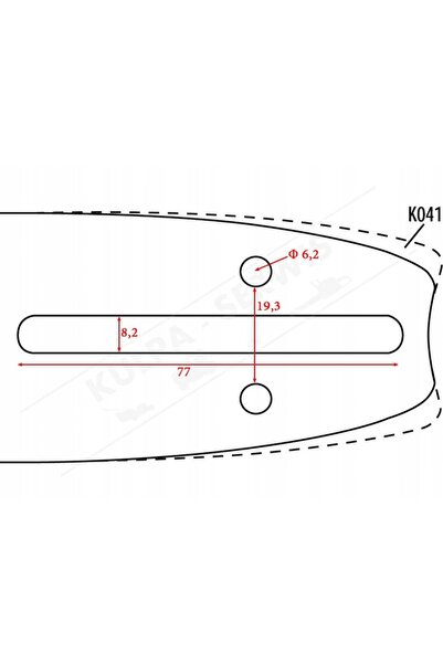 Oregon LAMĂ DE TĂIERE 16 " 40CM 3/8 1,3 + 2 LANȚURI 56 ZĂMĂNȚI PARTNER MC CUL...