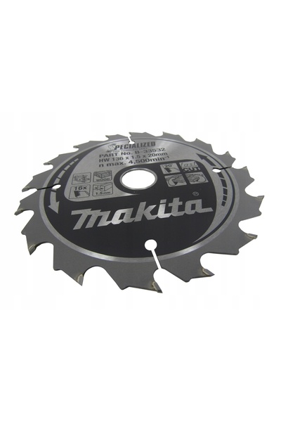 Makita DISC DE TĂIERE SPECIALIZAT 136x20mm 16Z B-33532
