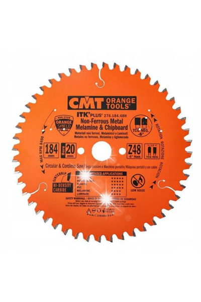 CMT 276.168.52H Pânză de ferăstrău circular pentru laminat de aluminiu 168MM ...
