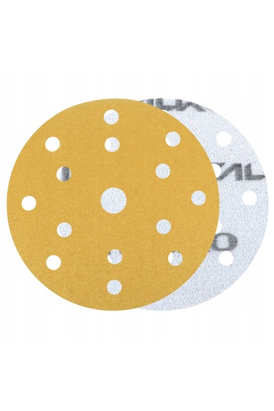 ITALKO Disc abraziv cu prindere tip arici 150mm 15H P180, set de 50 de discuri