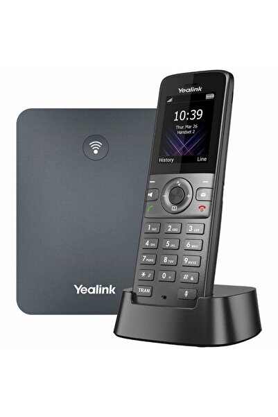 Yealink W73P, W73H Dect Telefon ile W70B Baz İstasyonu, Kablosuz IP TELEFON, ...