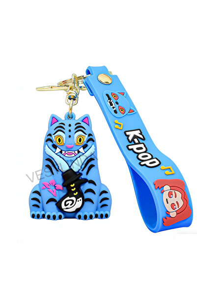 Hasbro 1Pcs 6 Hot-selling KPop Demon Hunter Series Keychain 3D Stereo Doll So...