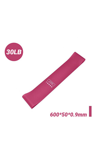 Choice Purple Red Exercise Resistance Bands, Latex Loop Set. For Strength Tra...