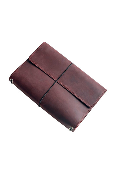 Choice Red Only Cover A5 Notebook Organizer Refillable Compact Notebook Cover...