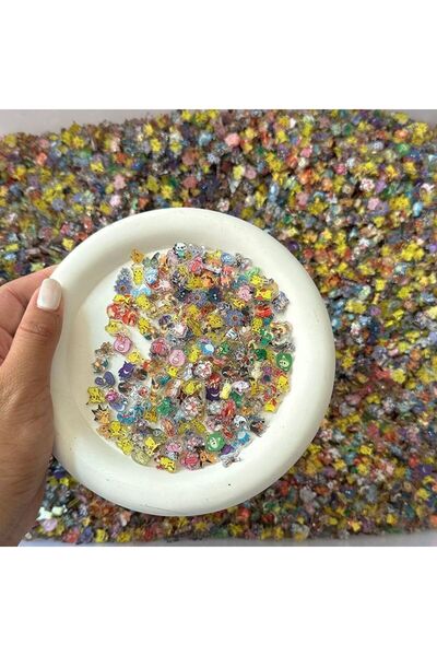 BANDAI 30 قطعة عشوائية من قطع البوكيمون الأكريليكية الصغيرة بحجم 1 سم، حبات ر...