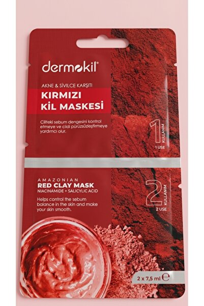 Genel Markalar 2 Li Kırmızı Kil Maskesi