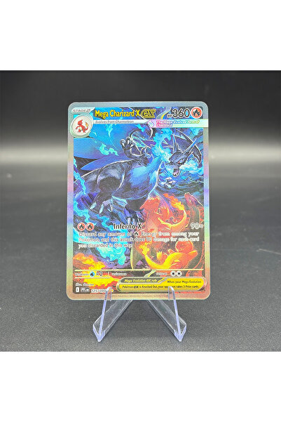 Choice Card DIY PTCG Rating Card Single Card 2025 PFL EN MEGA CHARIZARD X Ex ...