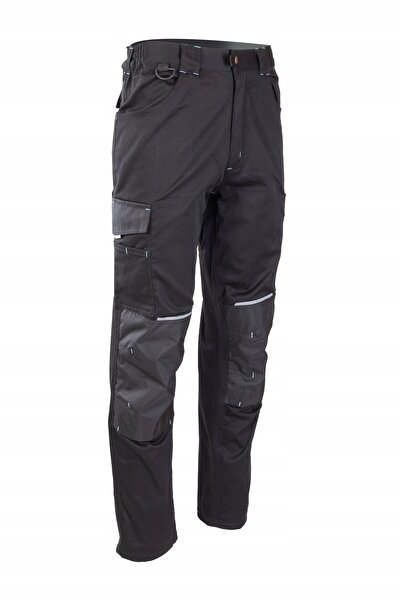 Seven Kings Pantaloni de lucru cu talie elastică DRIVE negri mărimea 48