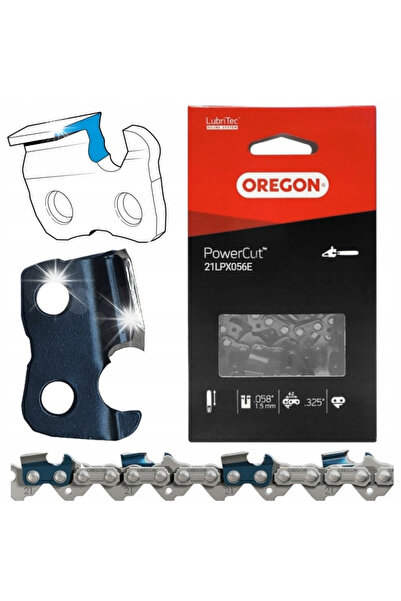 Oregon Lanț pentru drujbă POWERCUT .325 " 1,5 MM 56 VERIGE 21LPX056E ORIGINAL