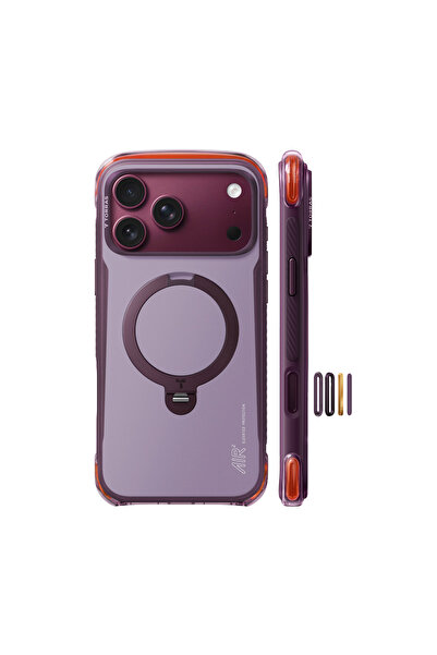 TORRAS iPhone 18 Pro Max Ostand Q3 Air Pro Standlı Magsafe Kapak
