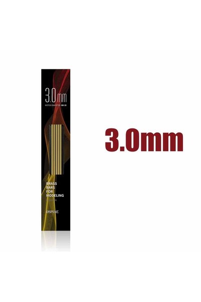 Choice 3mm New Style Dspiae BB(05-30) Series Brass Bars for Modeling 0.5mm 1....