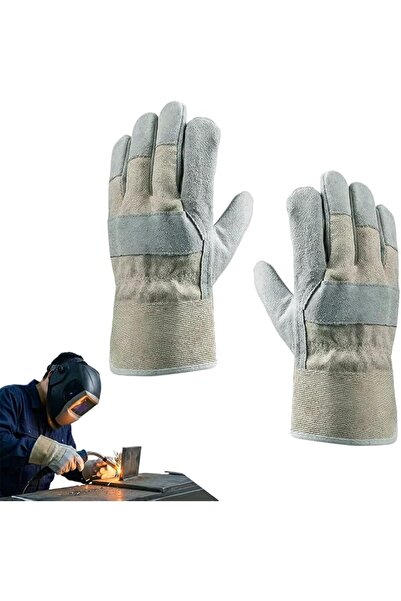 ELEPHANTBOAT ® Heavy Duty Leather Welding Gloves, Heat and Fire Resistant Saf...
