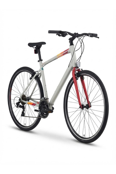 Carraro Sportive 321 V Fren 21 Vites 28 Jant Şehir Bisikleti Mat Gri Kırmızı ...