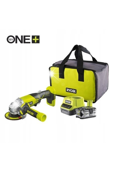 Ryobi R18AG-140S POLIZOR UNghiular FĂRĂ PERIENE 115MM +ACUMULATOR 4,0AH