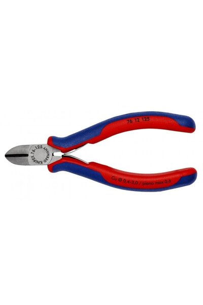 Knipex Clește tăietor lateral fosforat negru 125mm 76 12 125