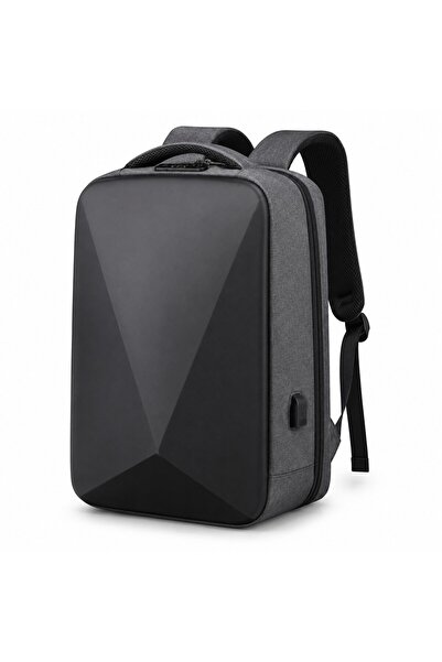 OEM Rucsac business antifurt pentru laptop, cu lacăt cu cod, port USB, capaci...