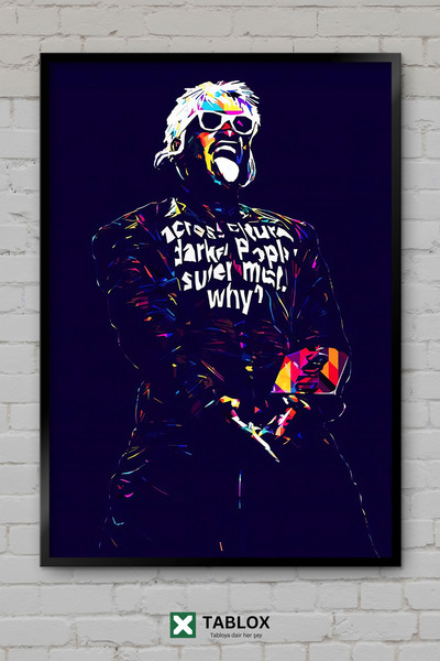 tablomaxtbx Andre 3000 Ράπερ Ράπερ Χιπ Χοπ Μουσική Διακοσμητικός πίνακας ζωγρ...
