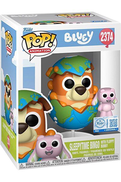 Funko Pop! & Buddy Animation: Bluey, Sleepytime Bingo with Floppy Bunny