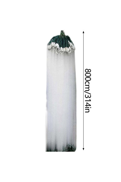 Choice A Professional Fishing Cast Net Fishing Gear Sturdy and Durable Portab...