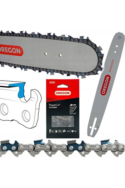 Oregon LAMĂ DE TĂIERE DE 15 ", .325 1.5 + LANȚ CU 64 VERIGI HUSQVARNA MAKITA ...
