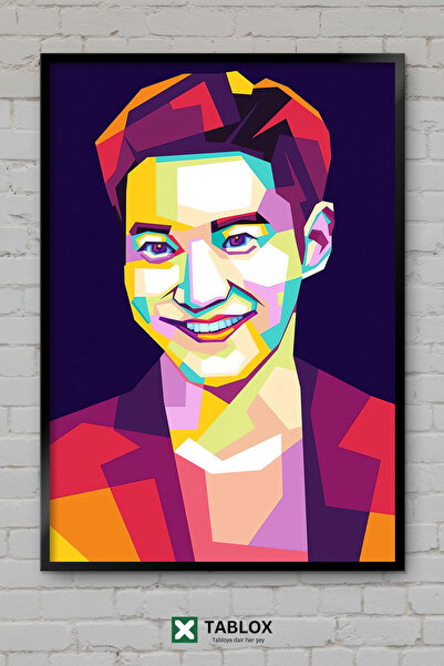tablomaxtbx Čoi Siwon Super Junior Kpop Ilustracija Okvir Izgled Dekorativna ...
