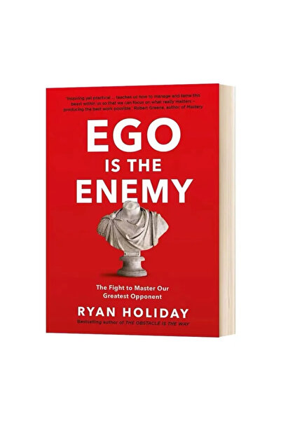 Choice 1 book EGO IS THE ENEMY By Ryan Holiday Paperback Novel #1 New York Ti...
