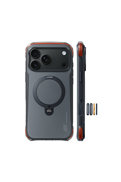 TORRAS iPhone 18 Pro Max Ostand Q3 Air Pro Standlı Magsafe Kapak
