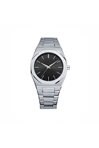 Newera Watch Steel Cord Geometric Men's Wristwatch