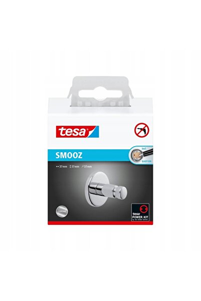Tesa SMOOZ Cârlig de baie simplu pentru prosop FĂRĂ GĂURIRE
