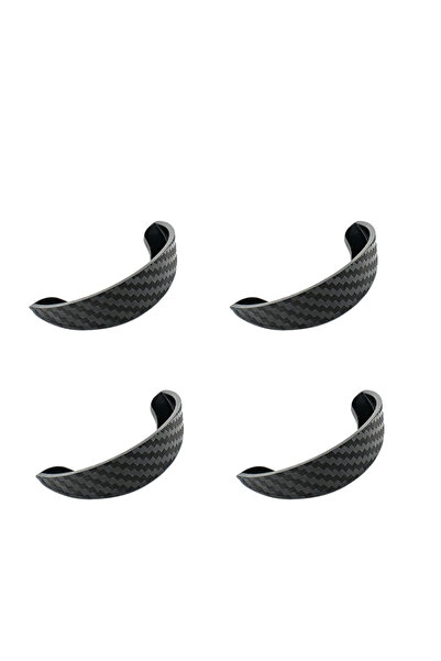 Choice 4pcs Car Reversing Camera Rain Cover Car Rear Camera Rain Cover Carbon...